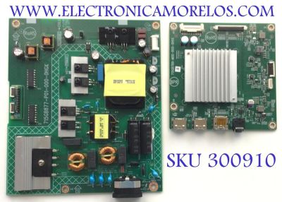 KIT DE TARJETAS PARA MONITOR DELL / MAIN GQLCB0D000 / 715GB789-M0D-B00-0H5K / FUENTE KL301UQD1 / 715GB877-P01-000-0HGK / PANEL TPM315WQ1 / MODELO S3222DGMC